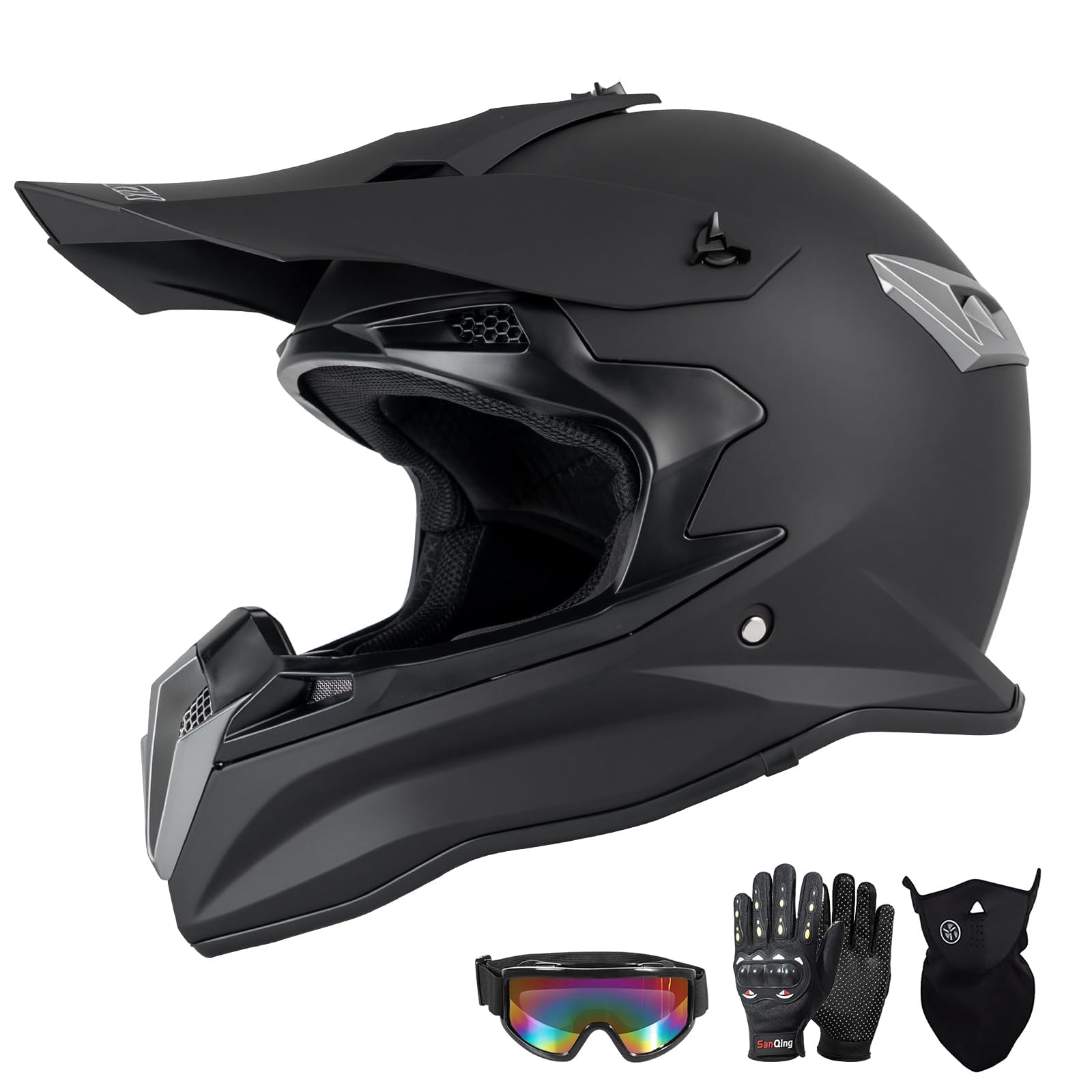 Amazon.com: SPARK ATV & Dirt Bike Helmet for Adults - DOT